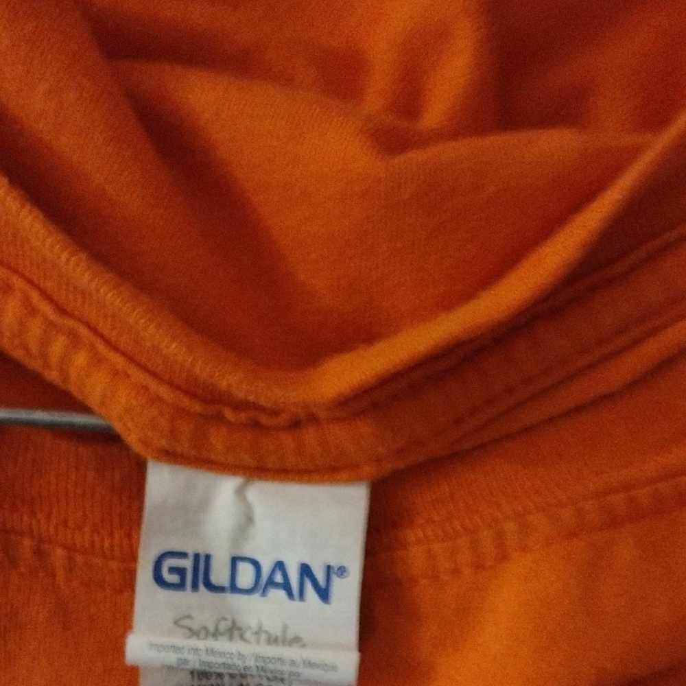 Gildan Orange Short Sleeve Tee - Picture 3 of 4